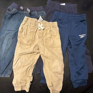 Bundle of 4 pairs 2T&3T toddler pants